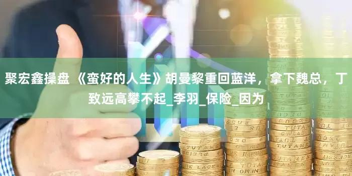 聚宏鑫操盘 《蛮好的人生》胡曼黎重回蓝洋，拿下魏总，丁致远高攀不起_李羽_保险_因为